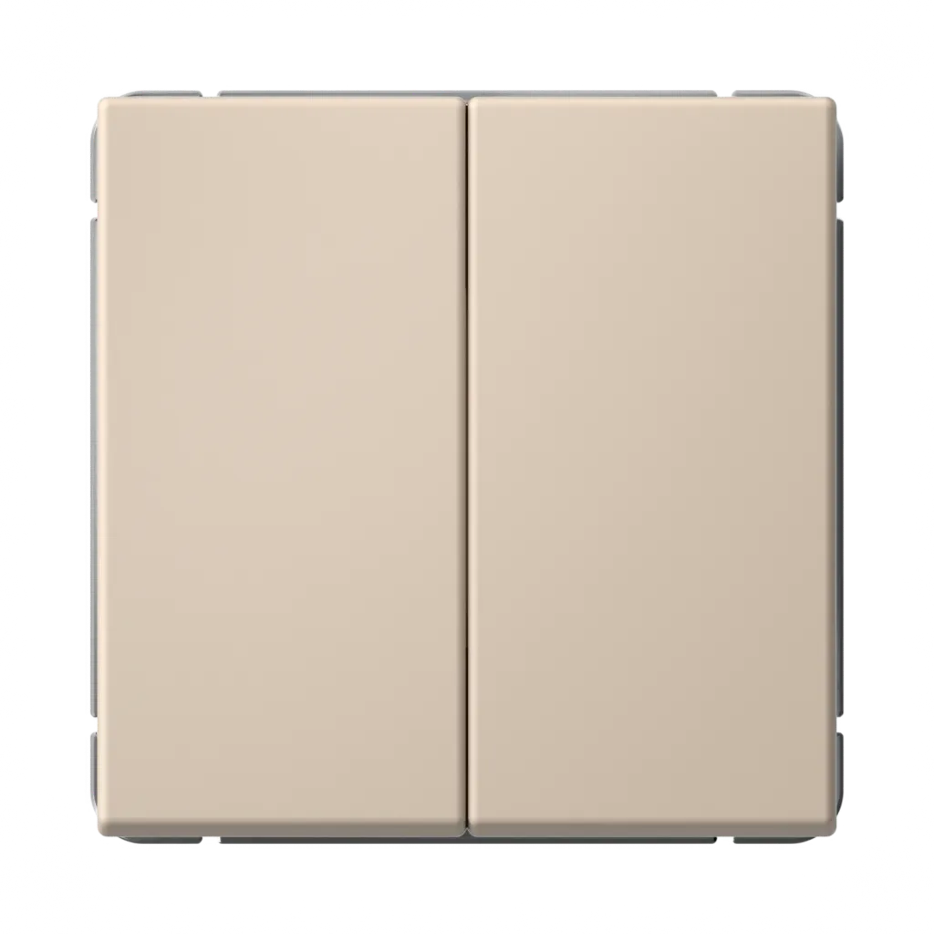 Systeme Electric (Schneider Elecrtic) ArtGallery SE GAL001265, Песочный Переключатель 2-клавишный, сх.6/2, 10АХ, механизм