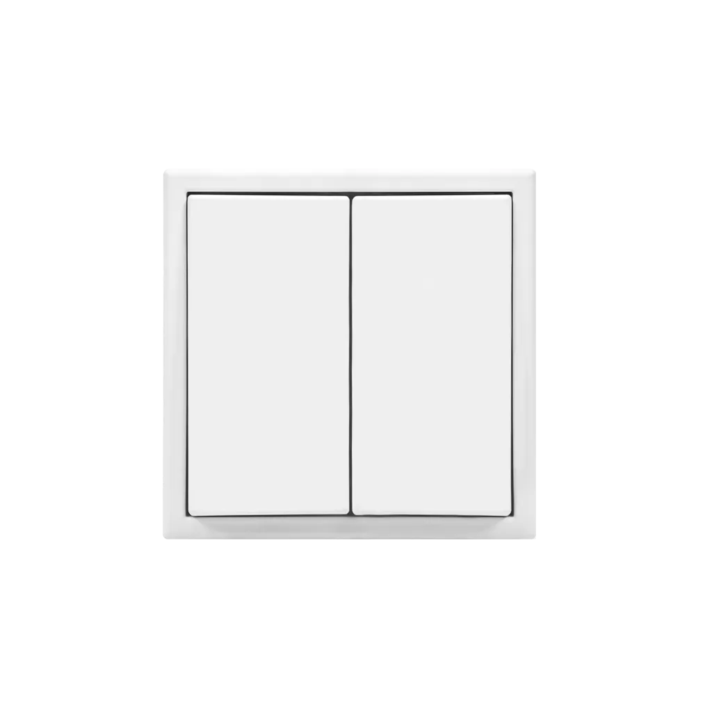Systeme Electric (Schneider Elecrtic) ArtGallery SE GAL001351, Лотос Выключатель 2-клавишный, сх.5, 10АХ, механизм