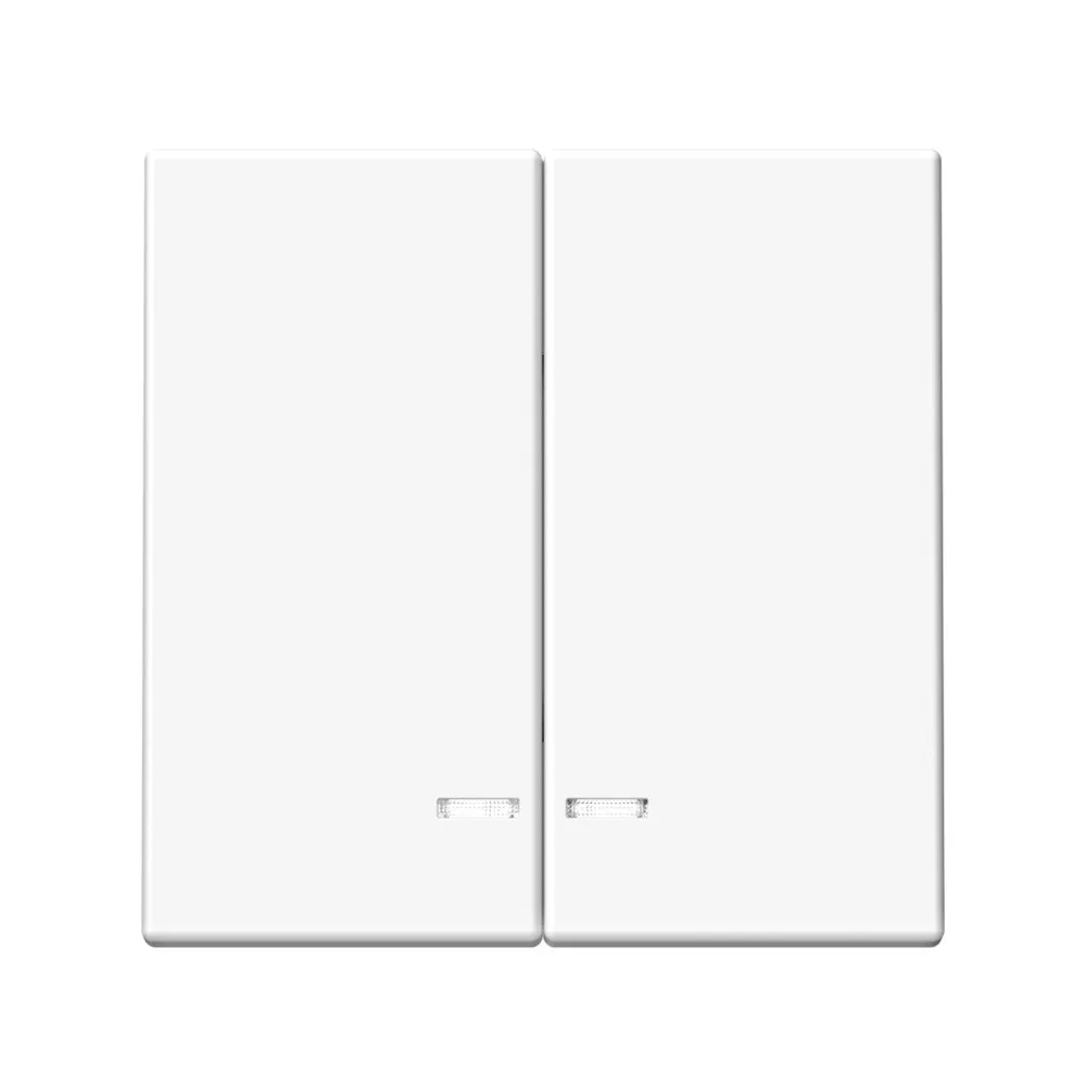 Systeme Electric (Schneider Elecrtic) ArtGallery SE GAL001353, Лотос Выключатель 2-клавишный с подсветкой, сх.5а, 10АХ, механизм