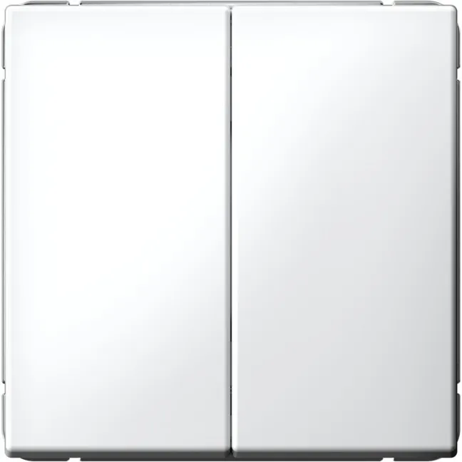 Systeme Electric (Schneider Elecrtic) ArtGallery SE GAL001365, Лотос Переключатель 2-клавишный, сх.6/2, 10АХ, механизм