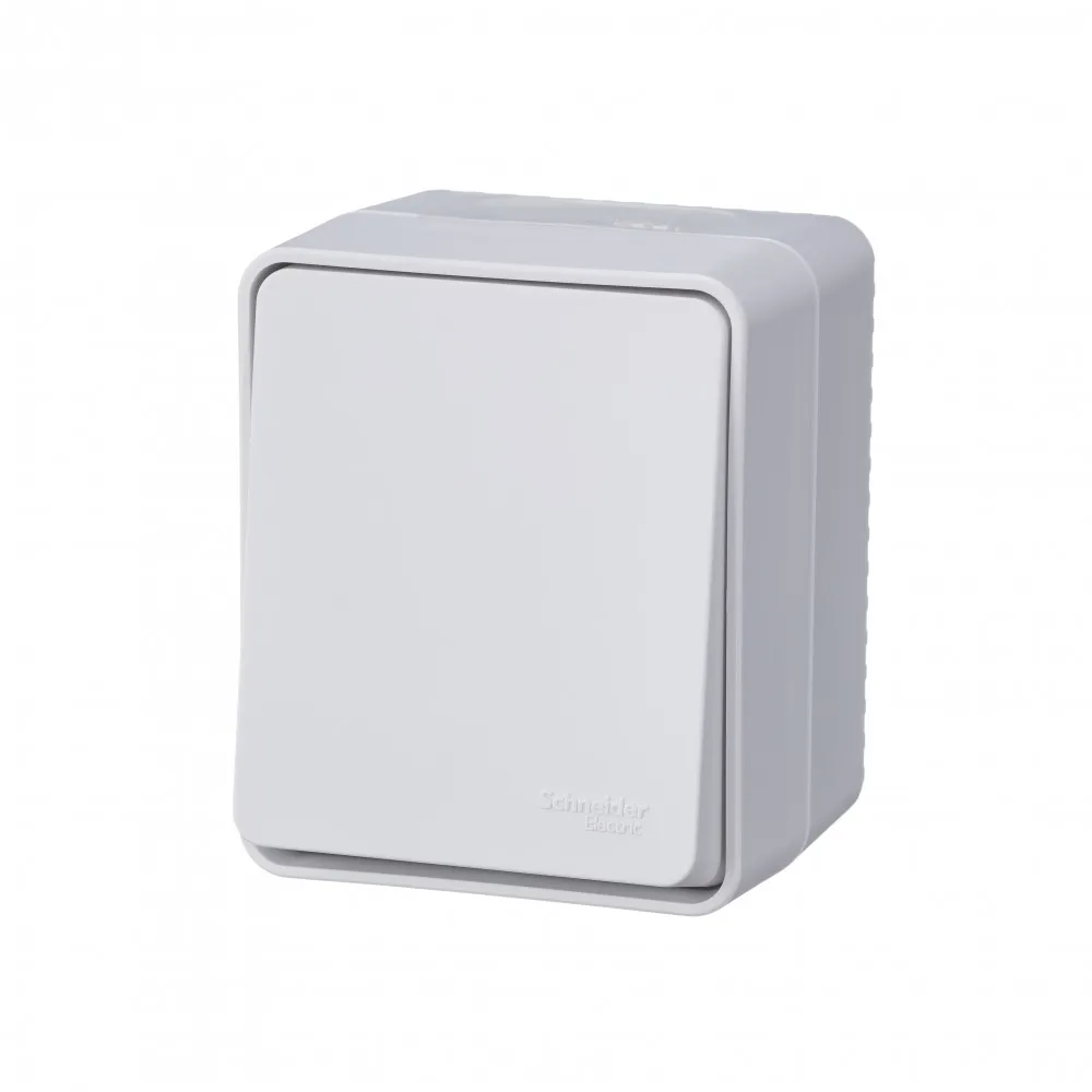 Systeme Electric AtlasDesign SE ATN540161, Profi54 Наруж Белый Переключатель 1-клавишный 10 АХ IP54