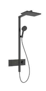 Душевая система с термостатом для душа, шлиф.черный хром Hansgrohe Raindance Alive Q 24591340