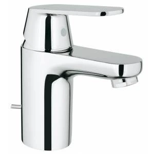 32825000 Смеситель для раковины GROHE Eurosmart Cosmopolitan с донным клапаном, S-size, хром