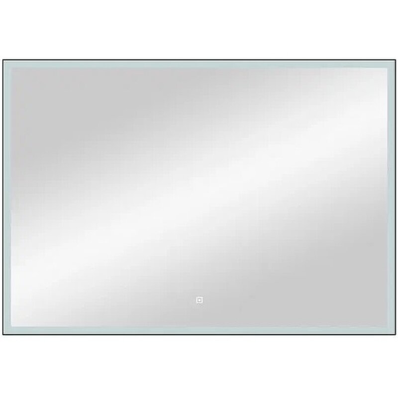 Зеркало Континент Frame Black LED 1000х700