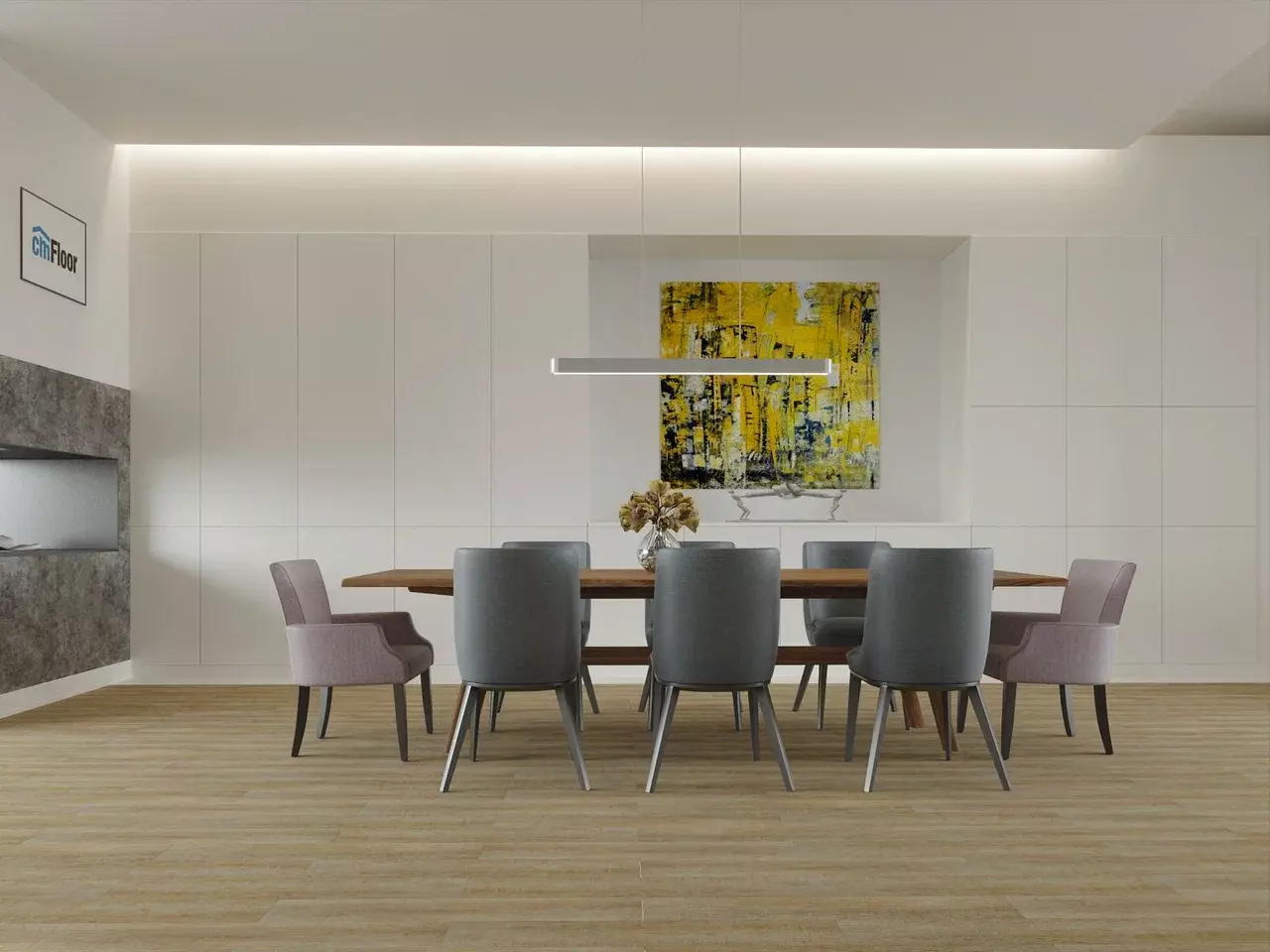 Виниловое напольное покрытие SPC CM Floor ScandiWood 32 Дуб Песочный