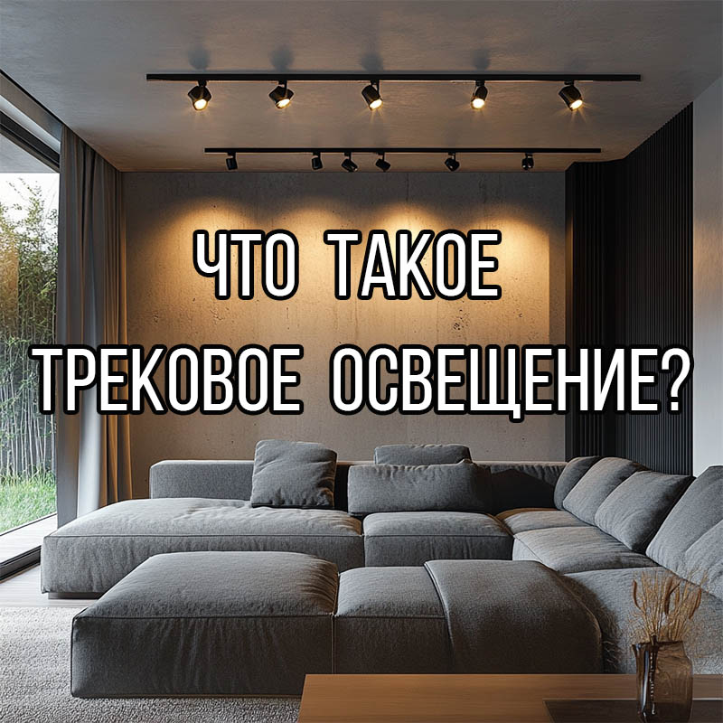 Что такое трековое освещение и где используется?