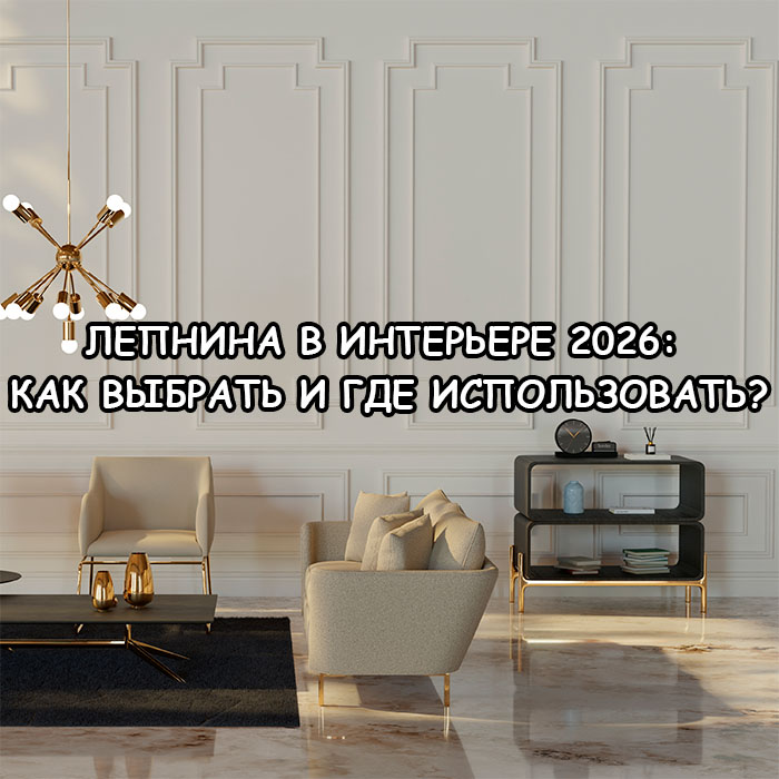 Лепнина в 2026 году: какие материалы выбрать и почему?