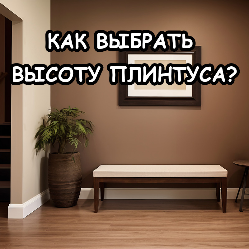 Как подобрать высоту плинтуса: полный гайд с таблицами и размерами