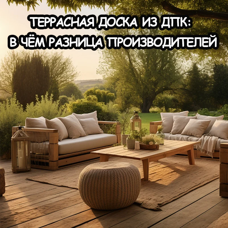 Почему террасные доски ДПК отличаются и в чем разница производителей?